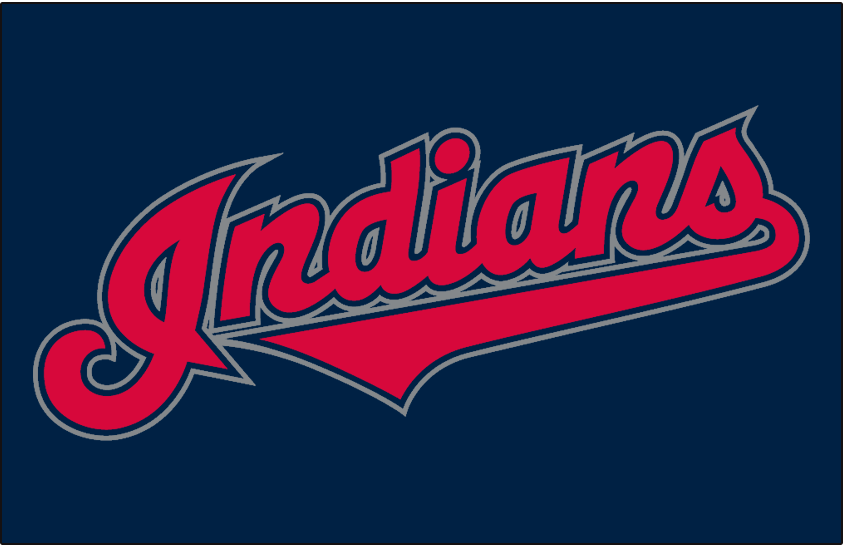 Cleveland Indians 2002-2007 Jersey Logo fabric transfer version 4